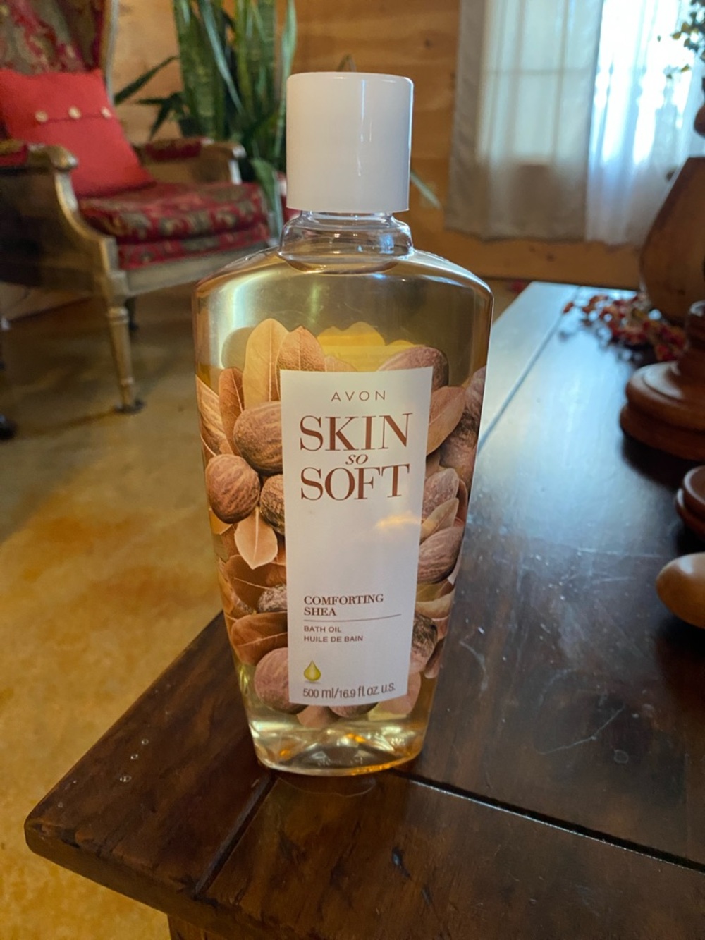 $18-Avon Skin So Soft Bath Oil - 16.9 ounce comforting shea